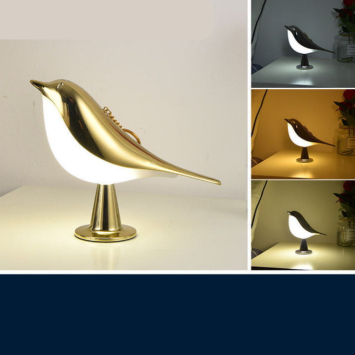 BowLift | Elegant Bird Lamp with 3 Light Levels