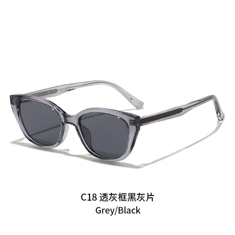 Women's Cat-Eye Sunglasses with UV Protection and Fashionable Frame Bowlift