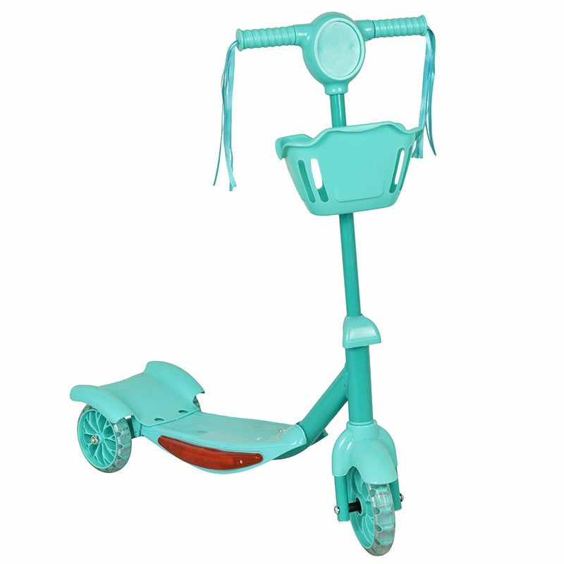 Compact Multi-Feature Kick Scooter Bowlift