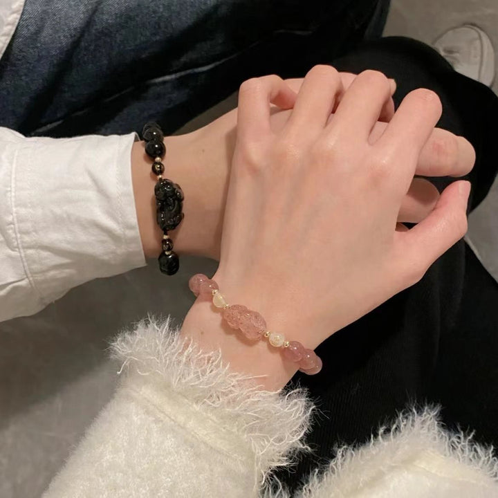 Adjustable Gemstone Wristband Bowlift