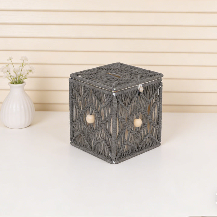 Macrame Storage Box Bowlift