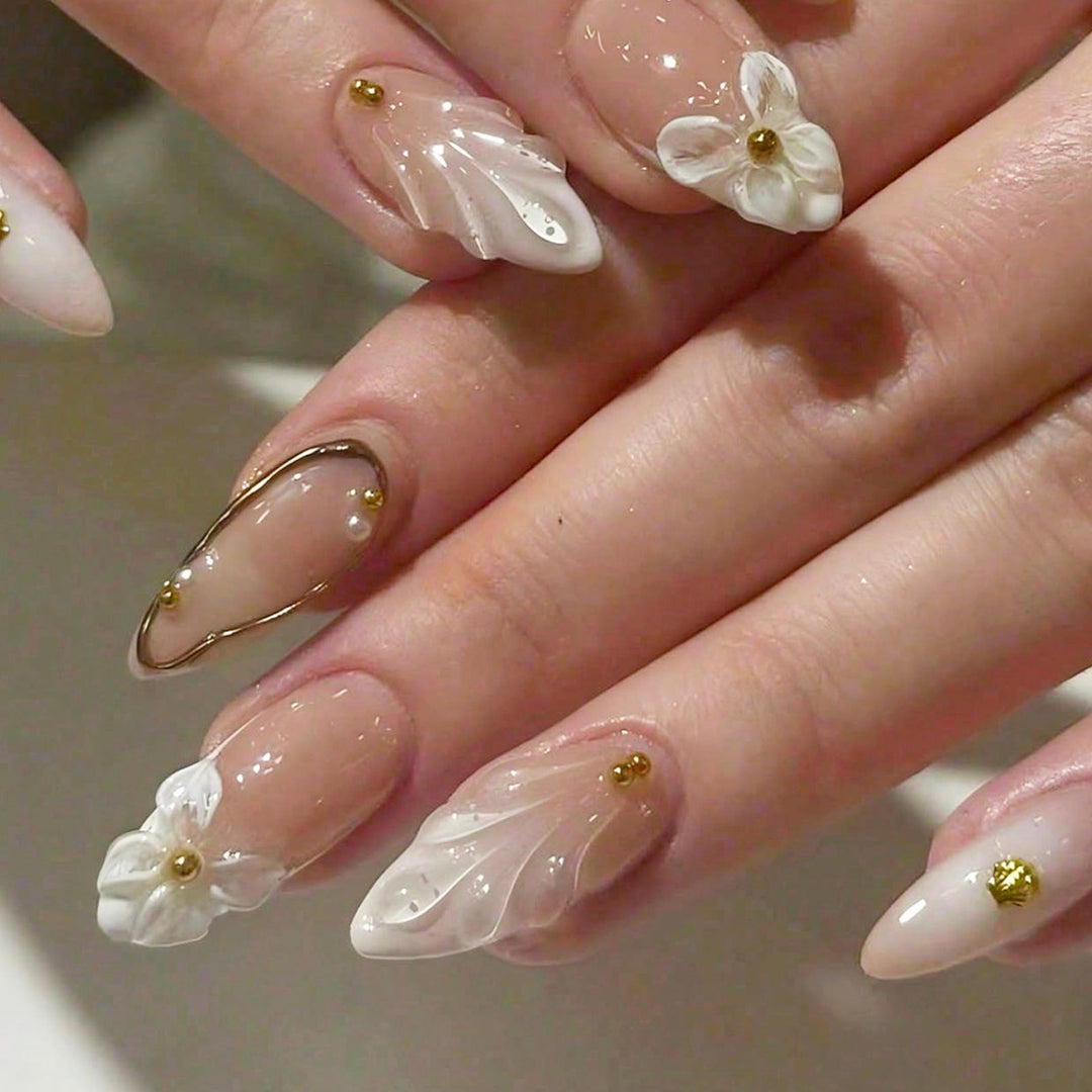Decorative Premium Press-On Nail Art Set Bowlift 1788495927