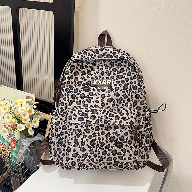Stylish Animal Print Backpack