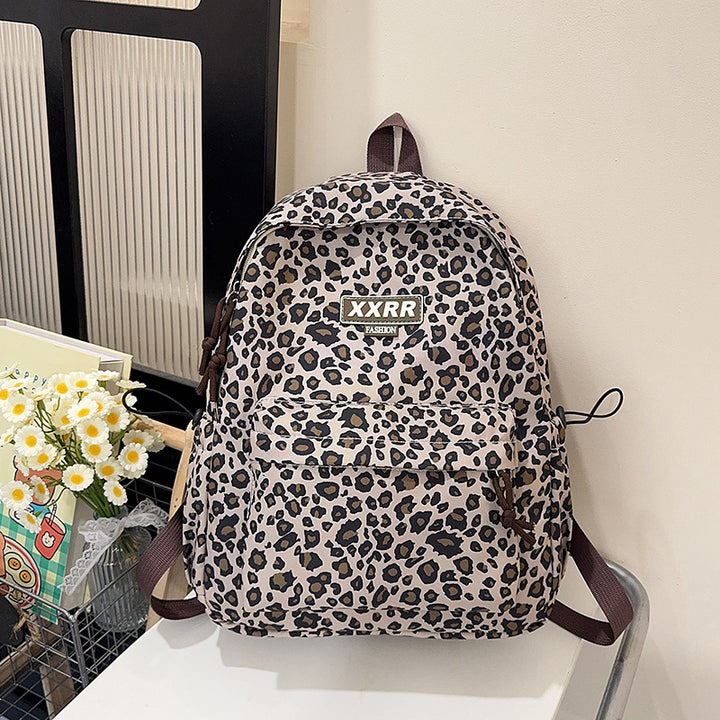 Stylish Animal Print Backpack
