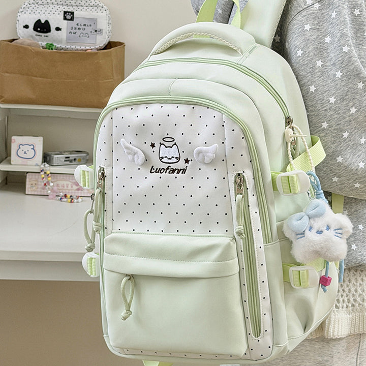 Cute Cartoon-Themed Backpack Bowlift