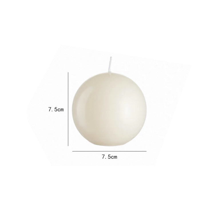 Elegant Decorative Round Candle