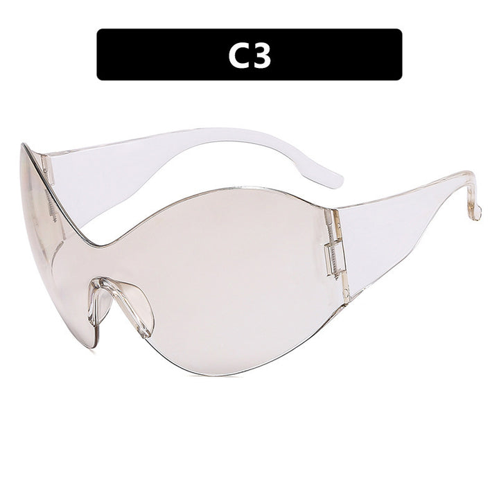 Women's visor-style sunglasses with innovative protection design Bowlift