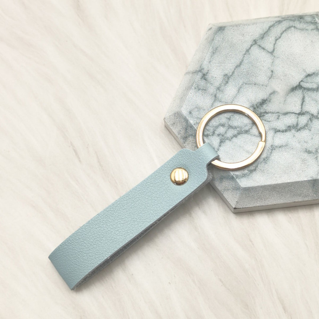 Unisex keychain made of high-quality artificial leather with stylish design Bowlift