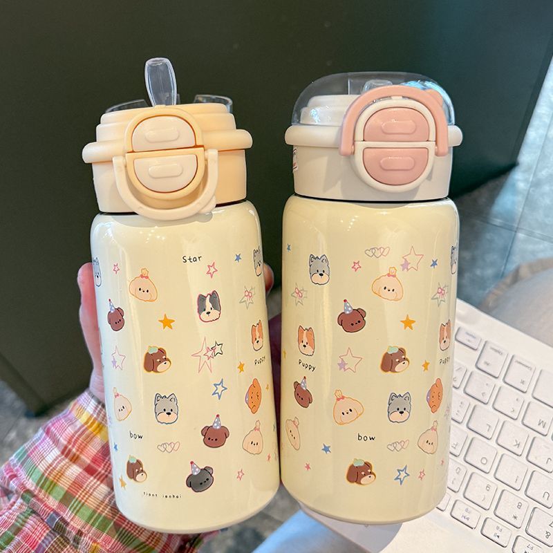 Ladies creative water bottle with animal motifs Bowlift