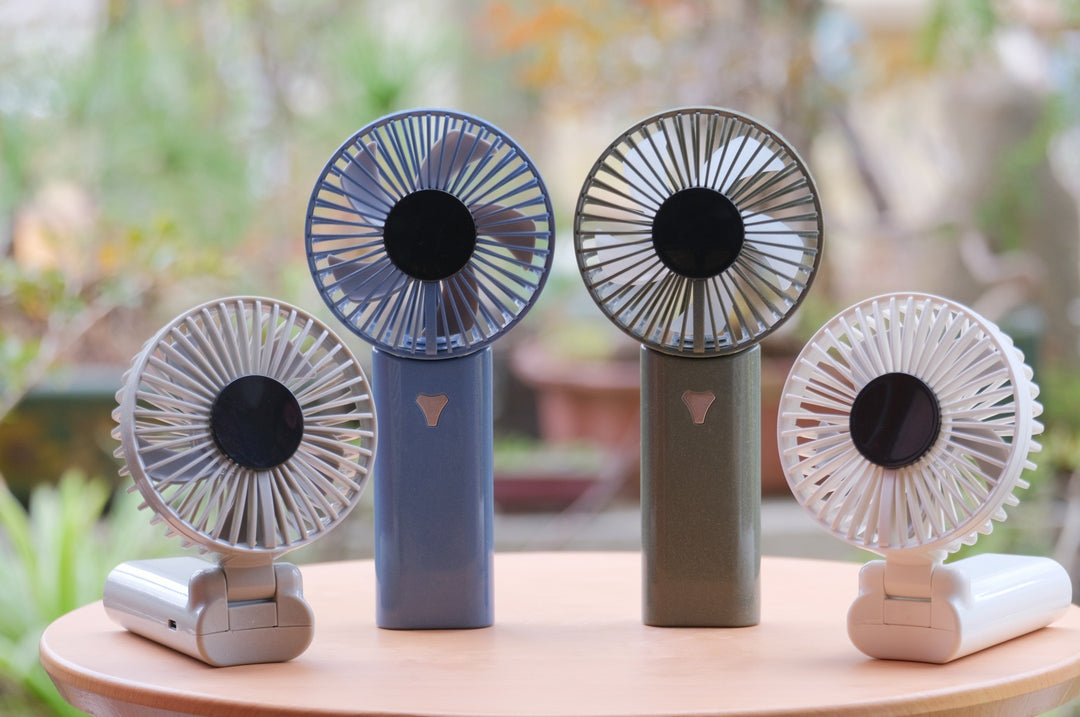 Unisex Portable Handheld Fan with Powerful Battery and Compact Design Bowlift