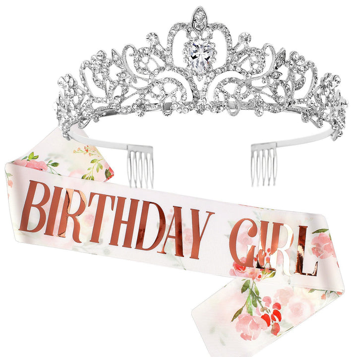 Women's Festive Crown with Elegant Sash Bowlift