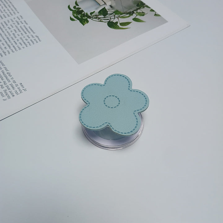 Decorative Flower Compact Mirror Bowlift