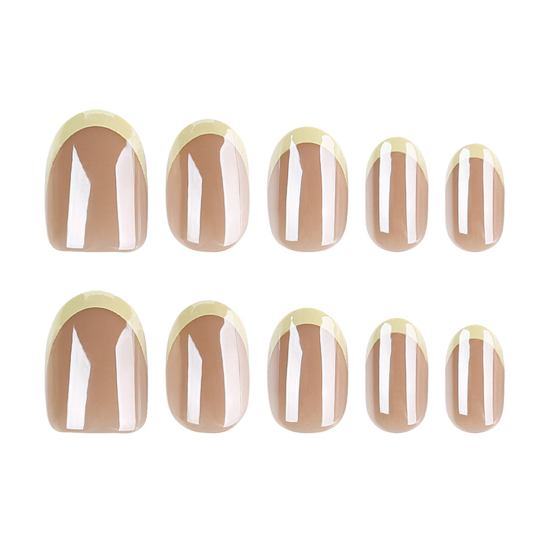 Elegant Nail Art with Translucent Gradient and Precise French Tip Bowlift