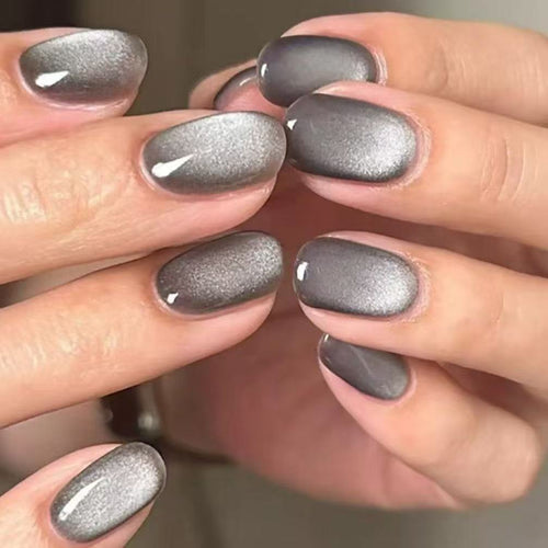 Metallic Ombre Nail Art Extensions Bowlift