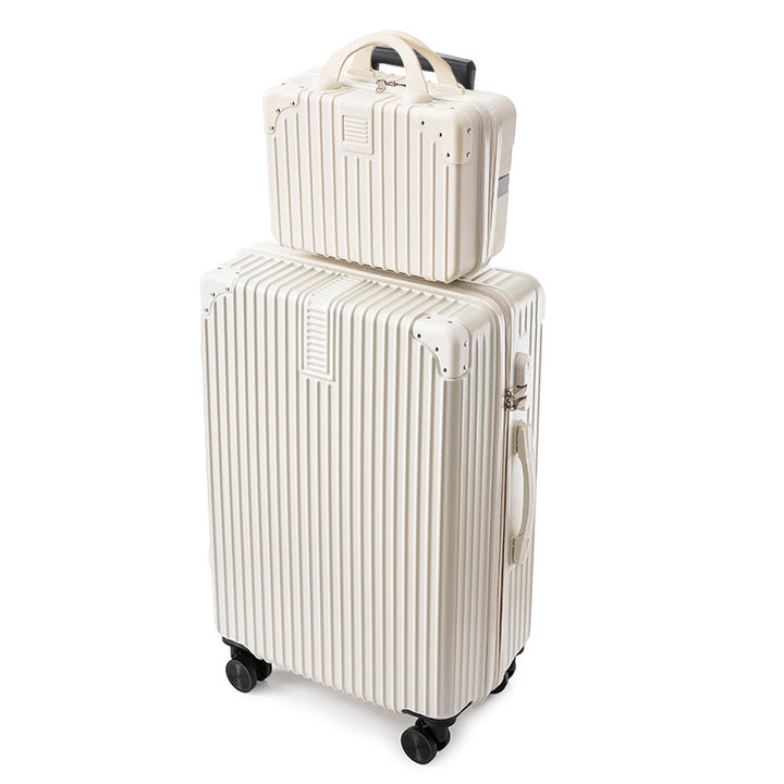 Men's Premium Dual-Layer Rolling Luggage Set Bowlift
