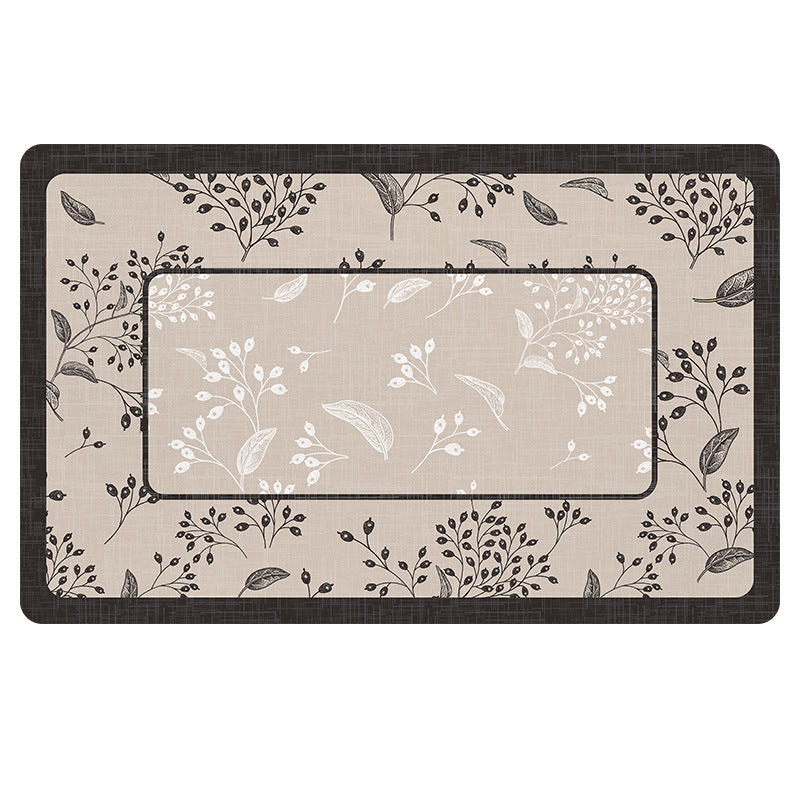 Unisex Marble Pattern Bath Mat Bowlift