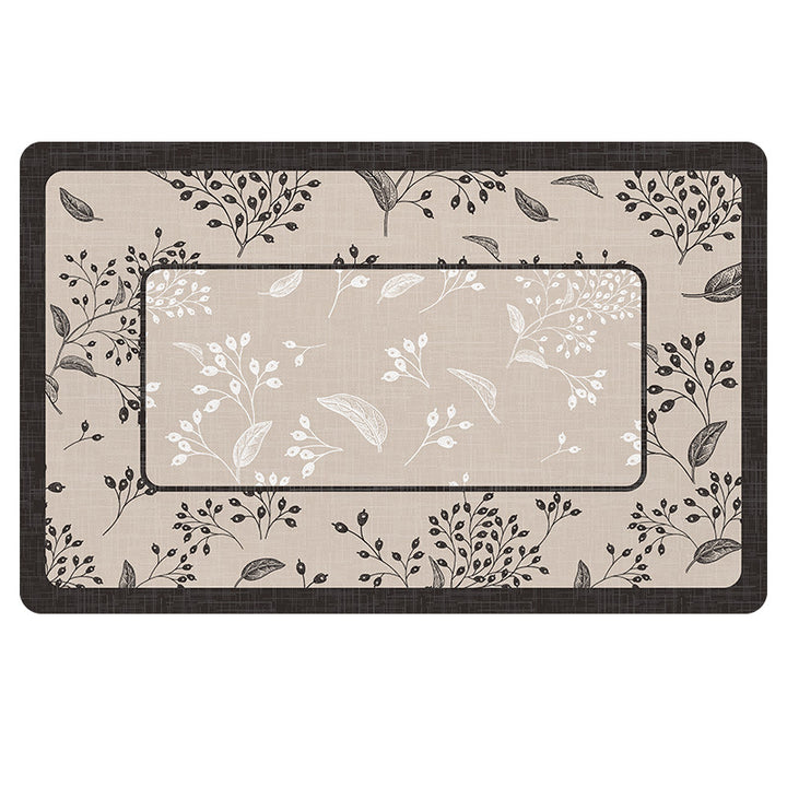 Unisex Marble Pattern Bath Mat Bowlift