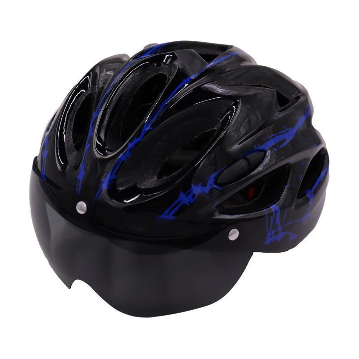 lightweight ventilated cycling helmet with adjustable fit system and removable visor Bowlift