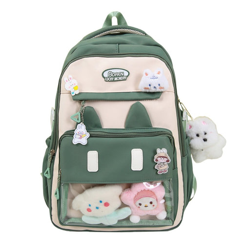 Cute Illustrated Backpack Bowlift