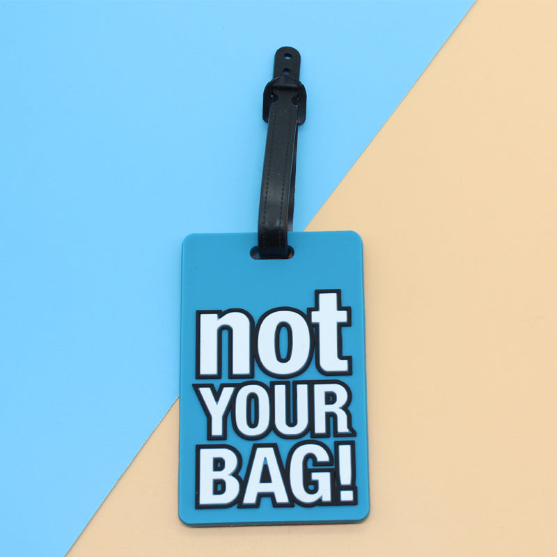 Unisex Luggage Tag with Custom Message Bowlift