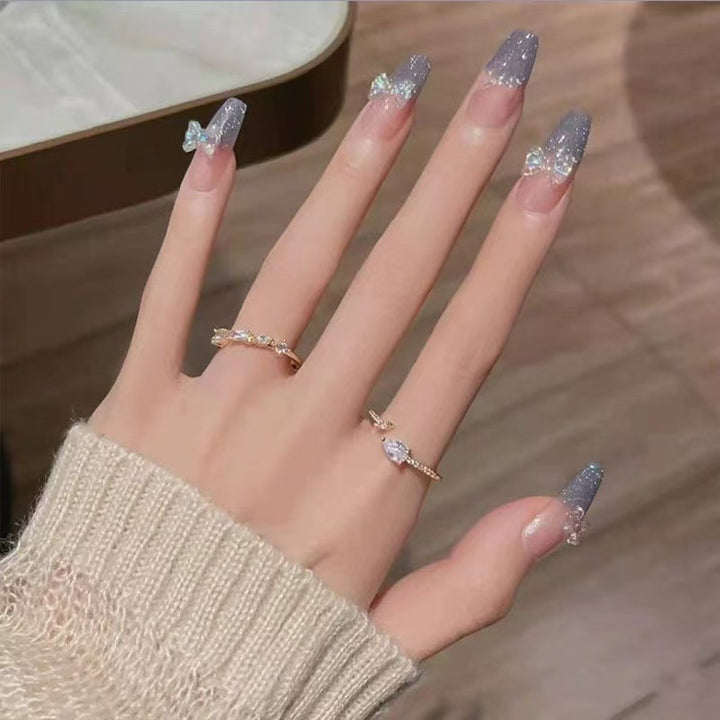 Glamorous 3D Nail Art Bowlift