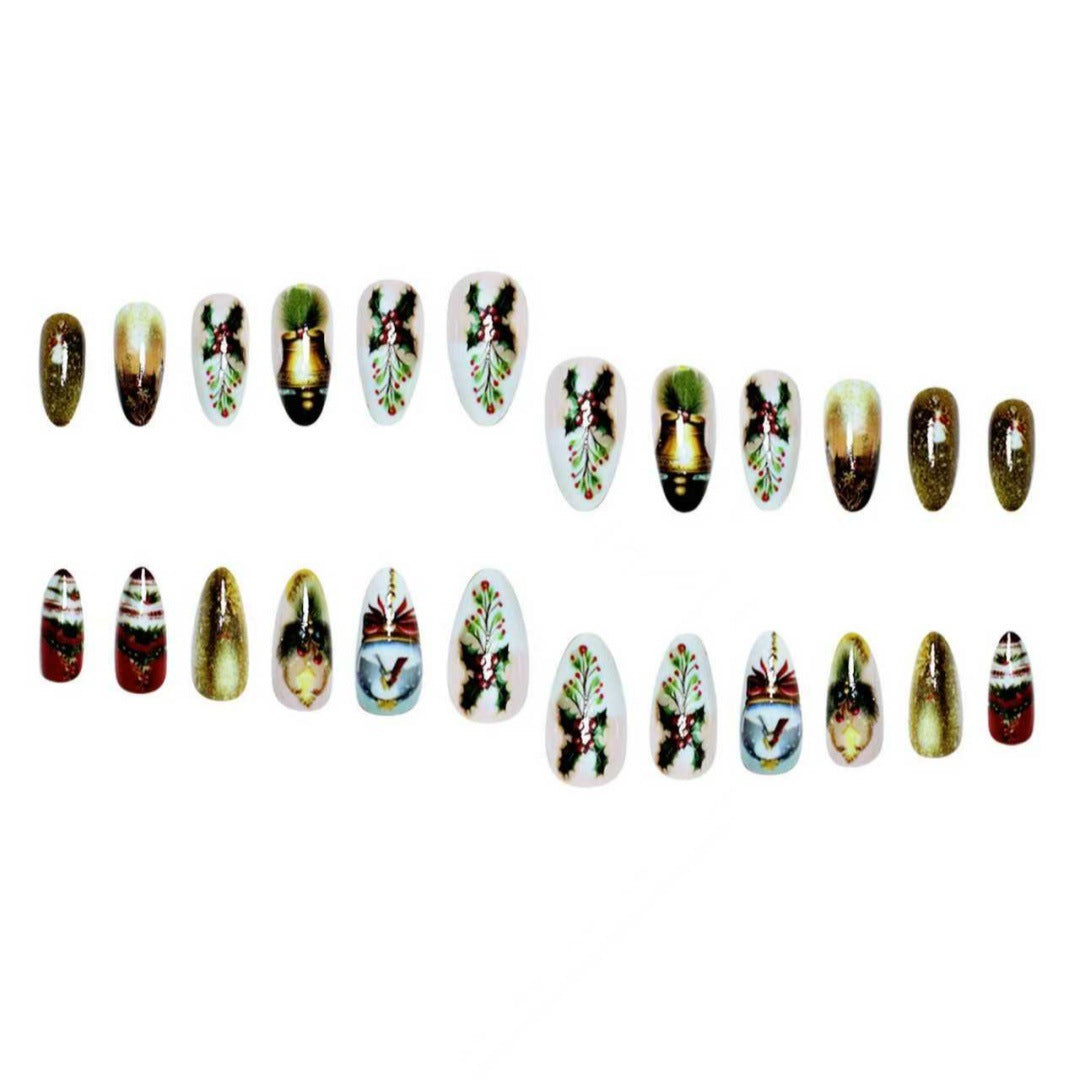 Festive Nail Art Wraps Bowlift