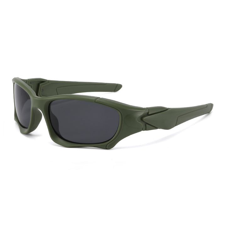 Performance Wraparound Polarized Sunglasses with UV Protection Bowlift