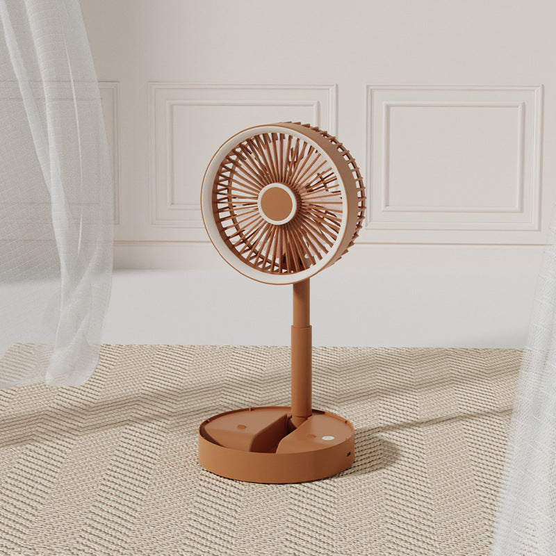 Unisex Portable Table Fan with Adjustable Tilt and USB Charging Function Bowlift