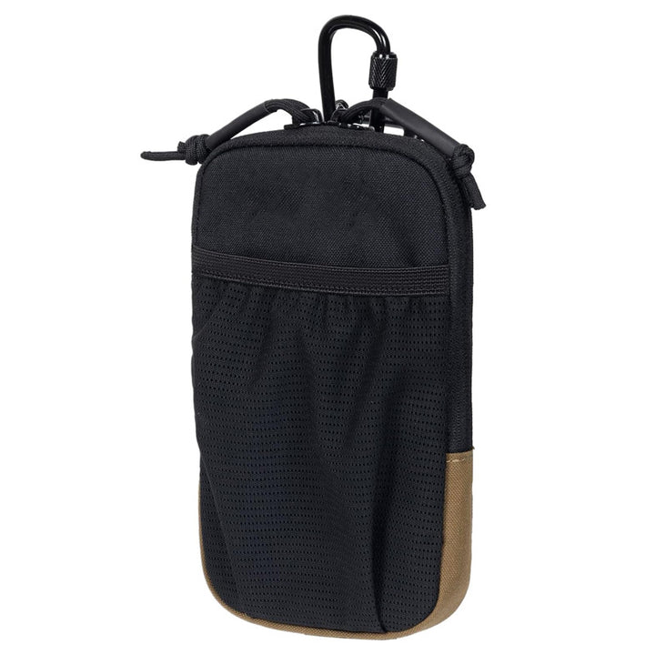 Compact Tactical Utility Phone Pouch with Carabiner and Mesh Pocket Bowlift