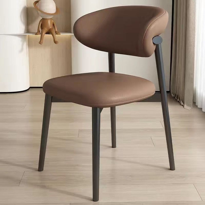 Contemporary Curved Back Dining Chair Bowlift