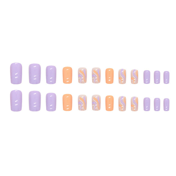 Artistic Swirl Nail Design Set Bowlift