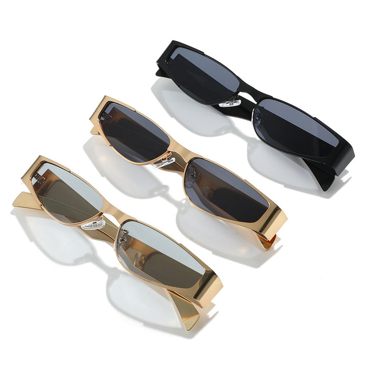Fashion-Forward Narrow Frame Sunglasses Bowlift