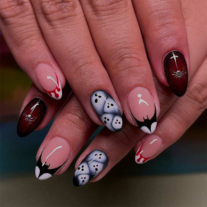 Creative Halloween Art Nail Set Bowlift