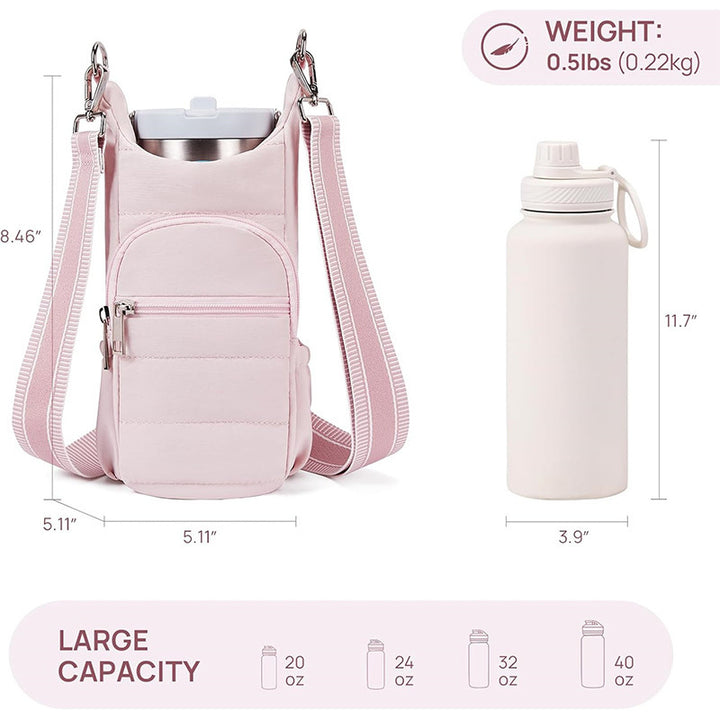 Multifunctional Shoulder Bag for Drinks and Essentials Bowlift