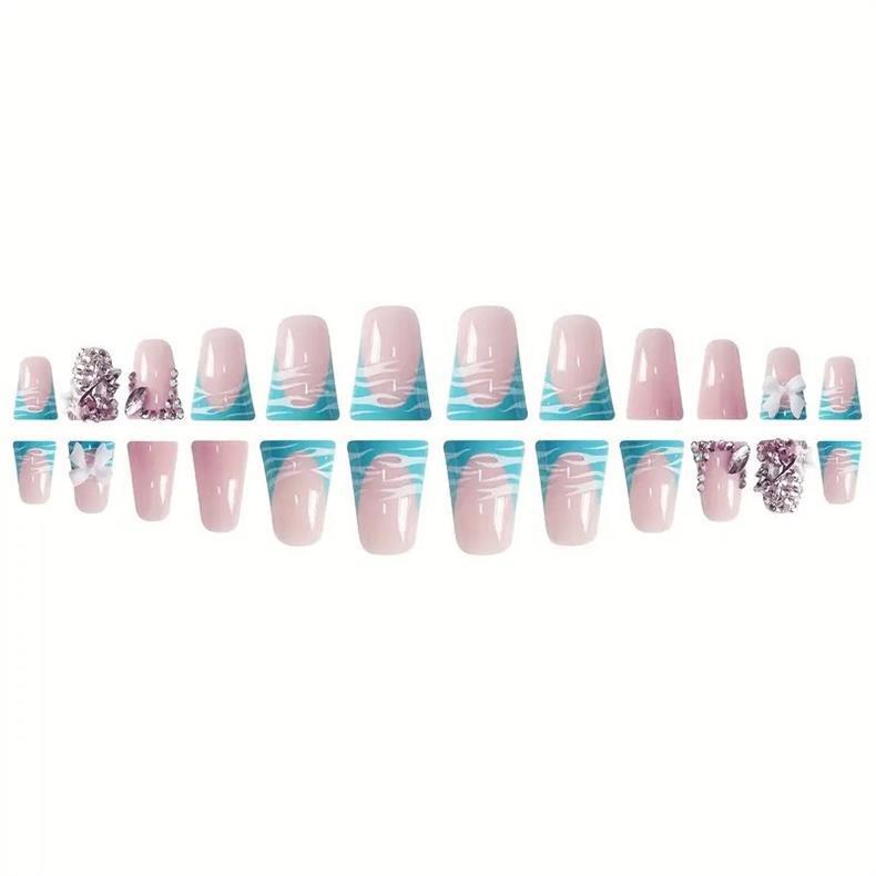 Decorative 3D Nail Art Extensions Bowlift