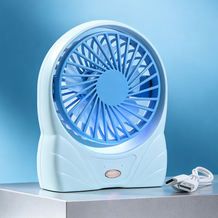 Women Portable Table Fan with Digital Control Bowlift