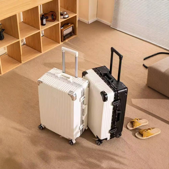 Unisex Premium Dual-Layer Hard-Shell Luggage Set Bowlift