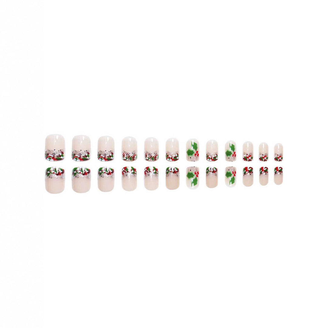 Holiday-Themed Nail Art Extensions Bowlift