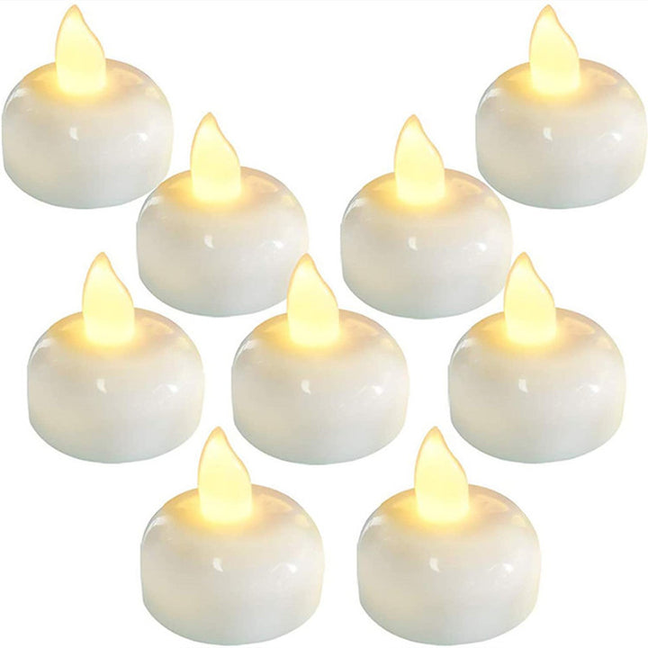 Floating LED Tealight Candle Set for Glass Vase Centerpieces Waterproof Flameless Ambience Bowlift