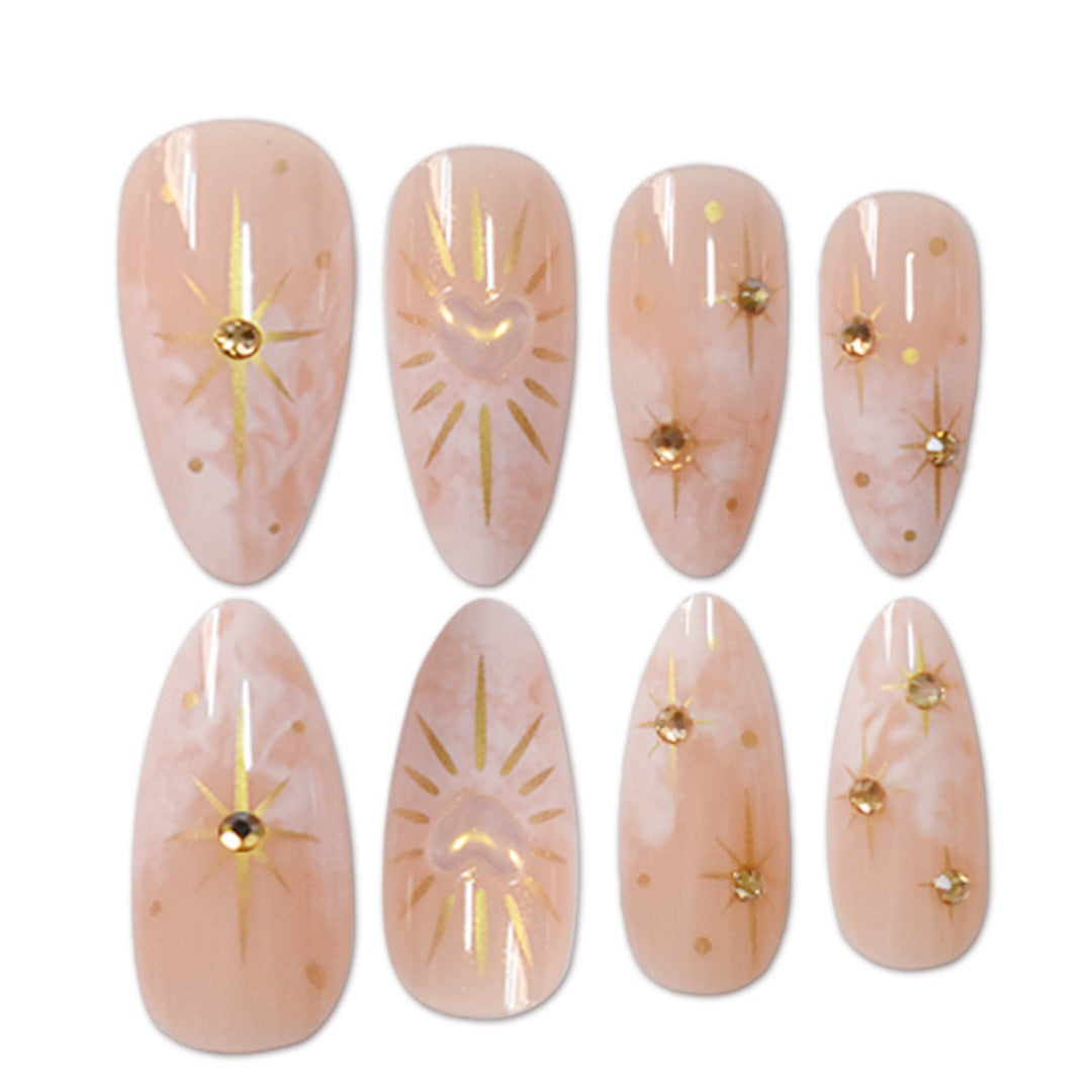 Chic Decorative Press-On Nail Art Bowlift