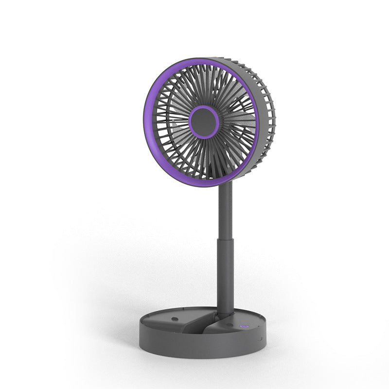 Unisex Portable Table Fan with Adjustable Tilt and USB Charging Function Bowlift