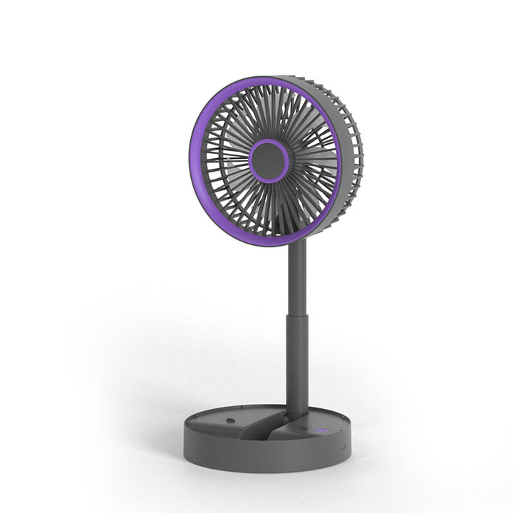 Unisex Portable Table Fan with Adjustable Tilt and USB Charging Function Bowlift