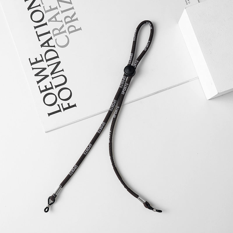 Adjustable Eyewear Retainer with Sporty Design Bowlift