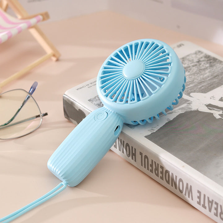 Women's Portable Mini Handheld Fan with Ergonomic Handle Bowlift
