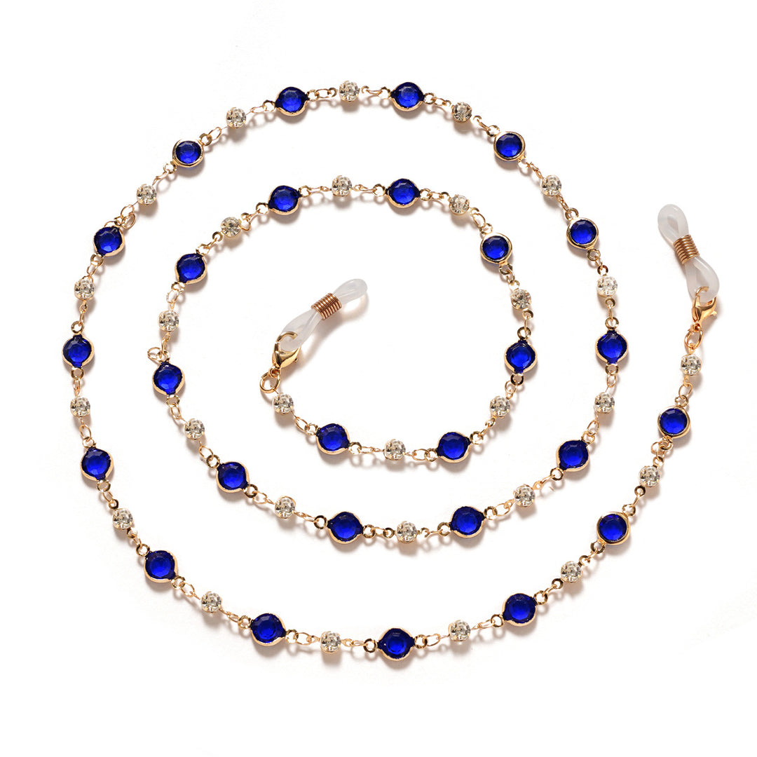 Decorative Crystal Eyewear Chain Bowlift