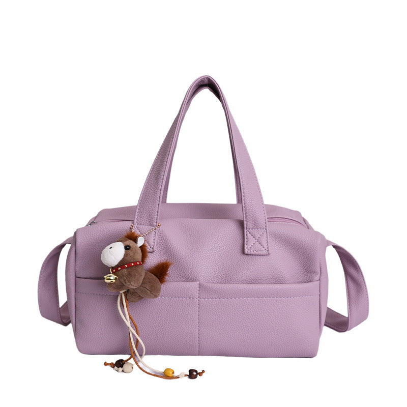 WoVersatile Leather Mini Handheld Bag Bowlift