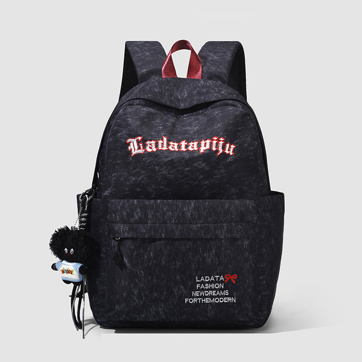 Casual Embroidered Backpack