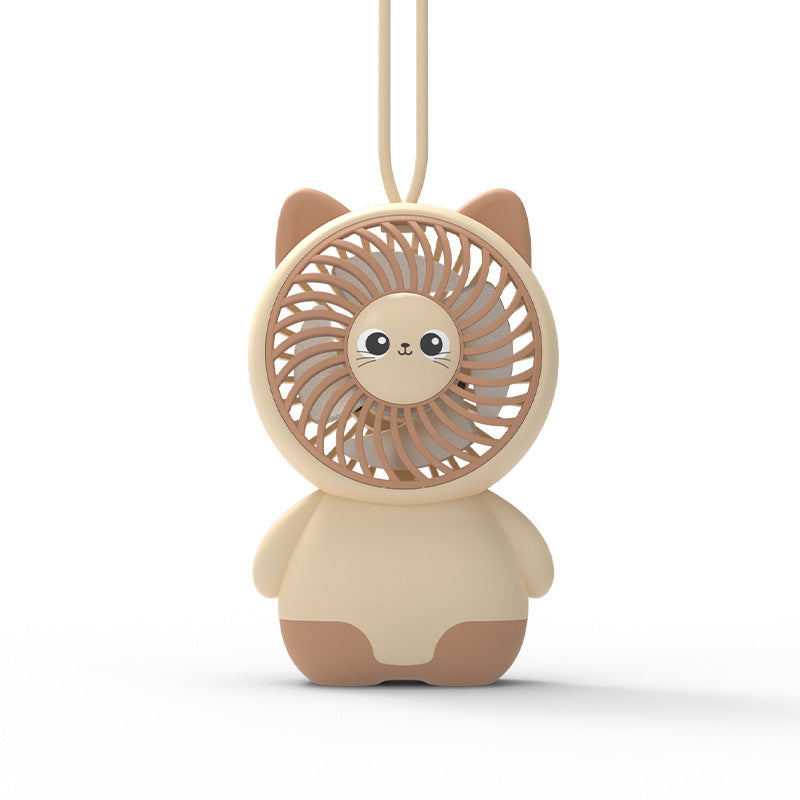 Ladies Portable Mini Animal Fan with Cute Panda Design Bowlift