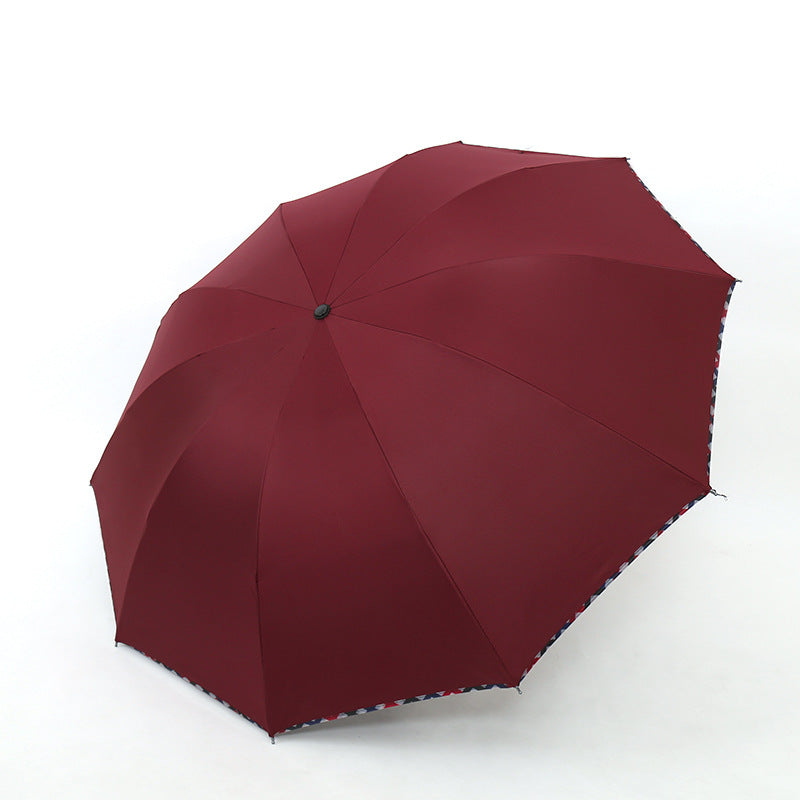 Women's Compact Umbrella with Sturdy Construction Bowlift