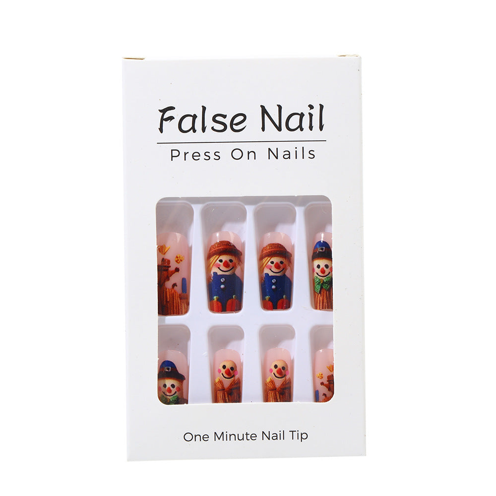 Creative Art Nails in Festive Autumn Design Bowlift